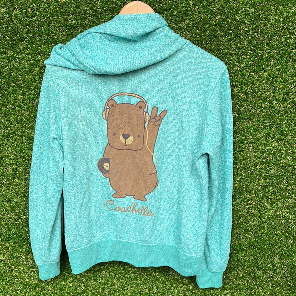 Coachella Hoodie Zipper Jacket Small